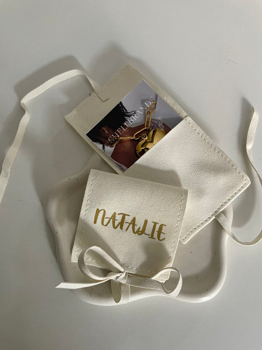 Name jewelry bag