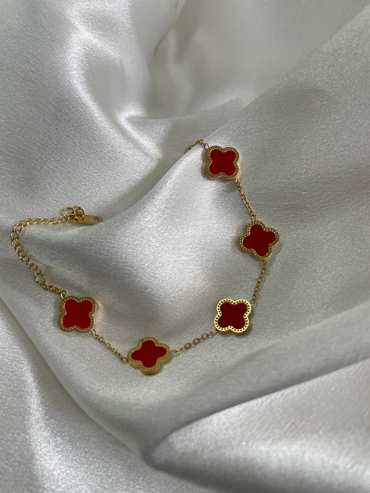 Red Clover bracelet