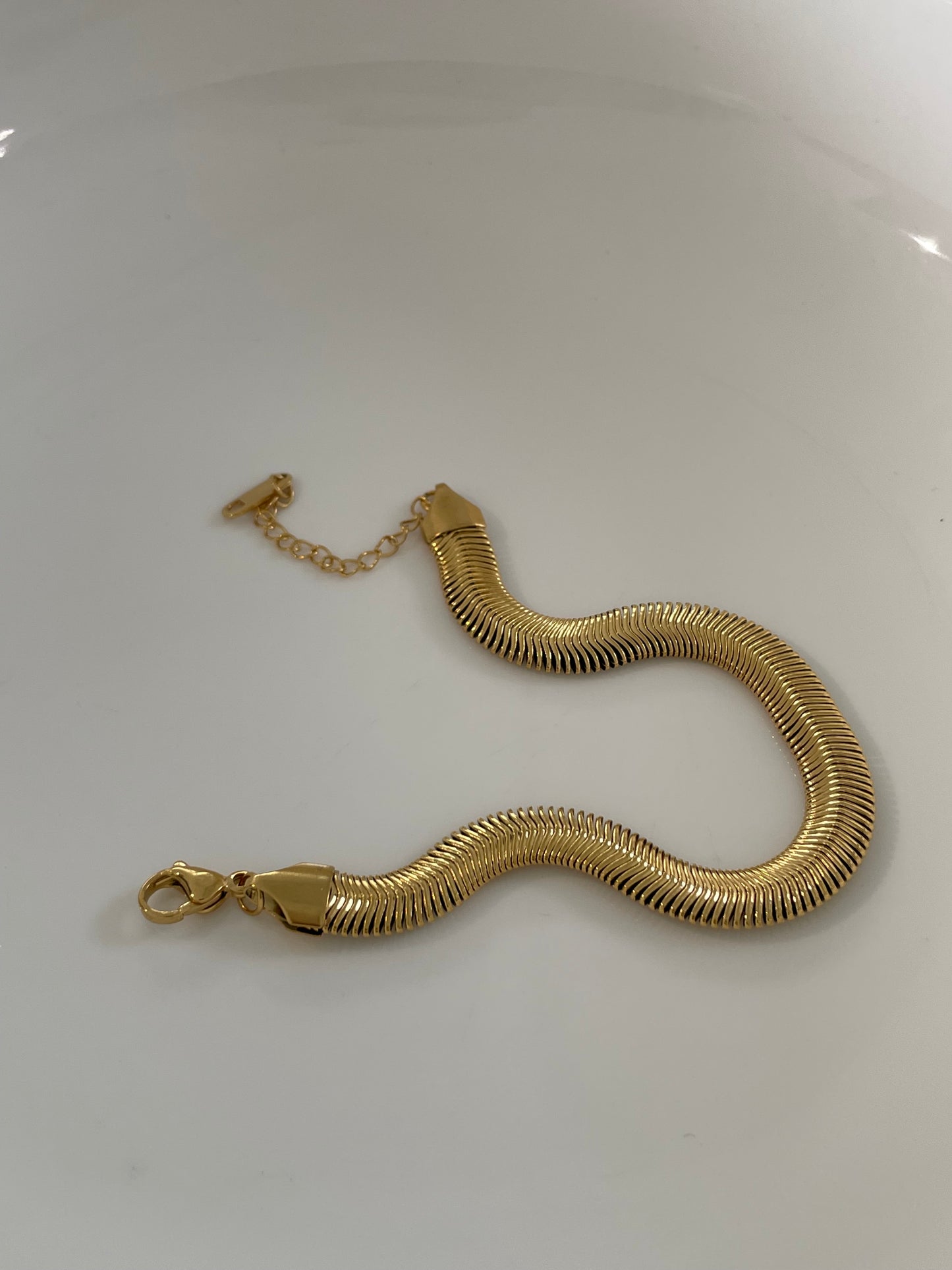 Chunky snake bracelet
