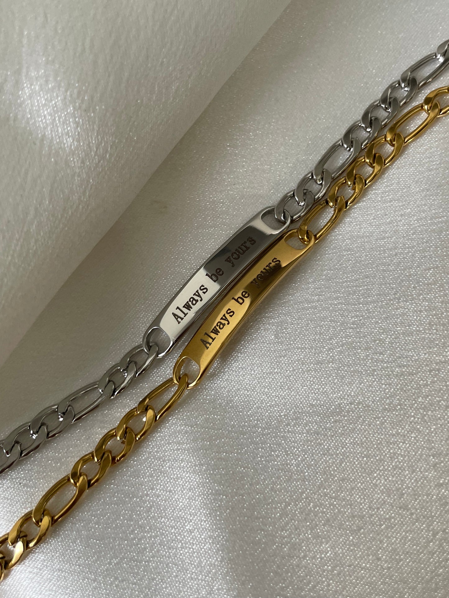 Men custom engraved bracelets