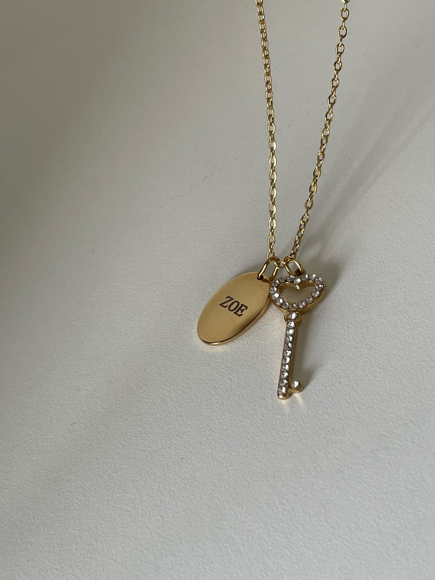 21st key necklace