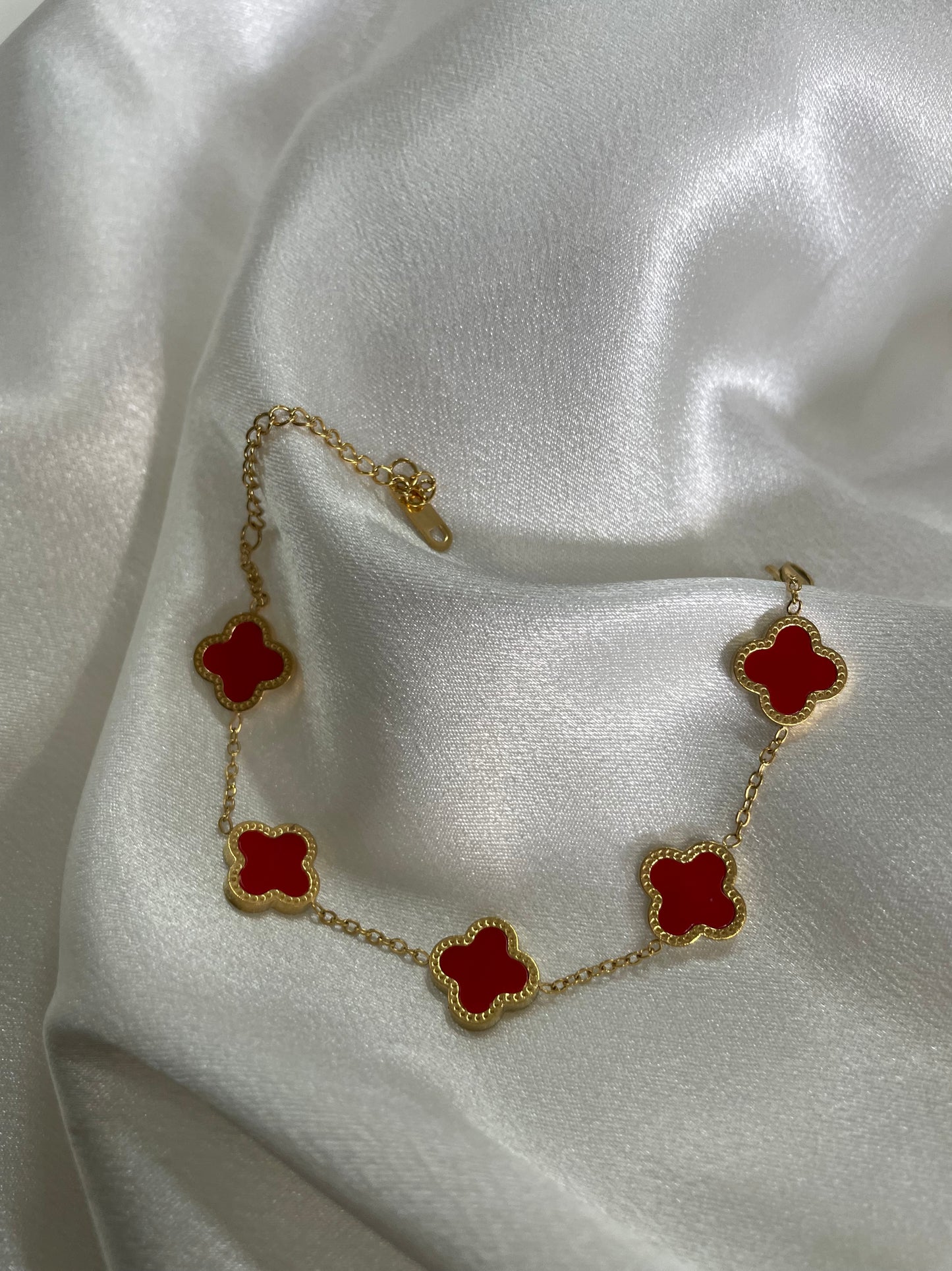 Red Clover bracelet