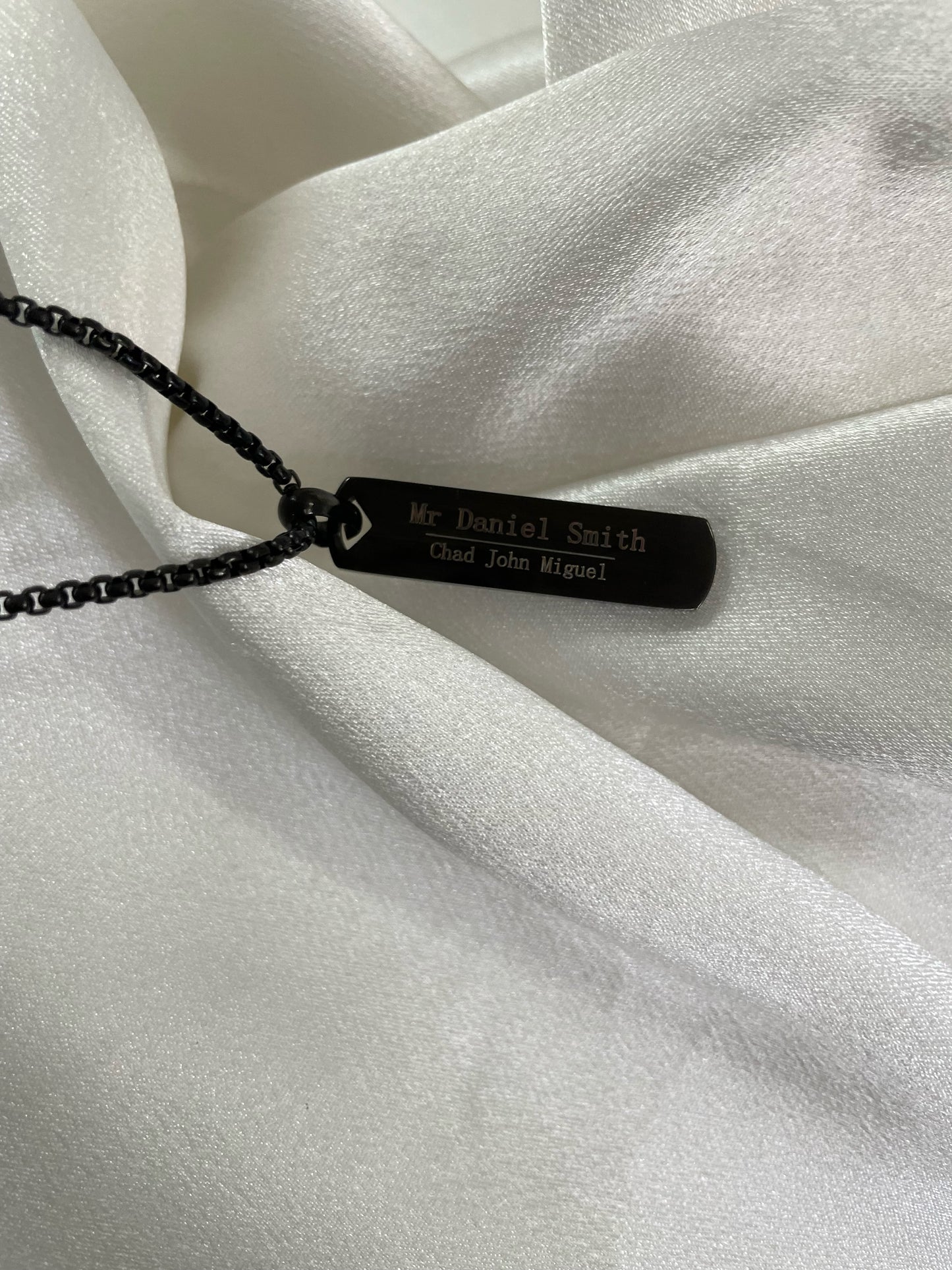 Men’s custom necklace