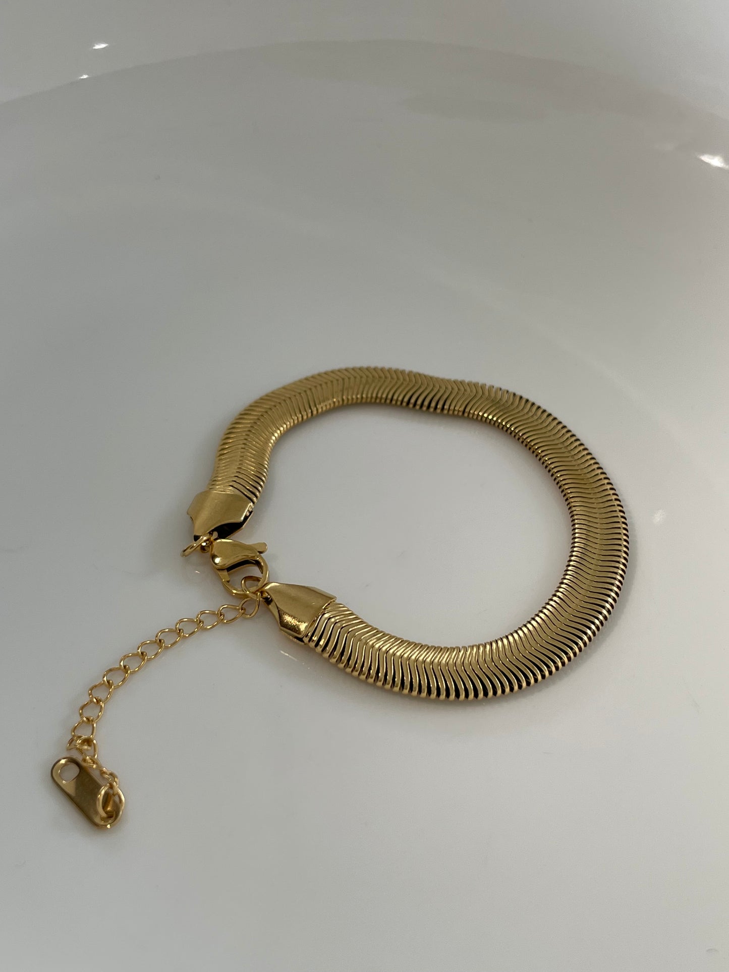 Chunky snake bracelet