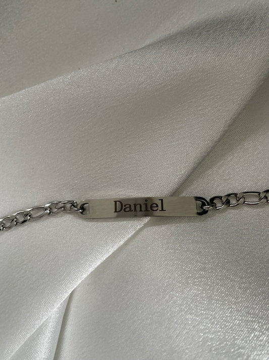 Men custom engraved bracelets
