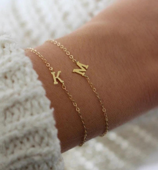 Initial bracelet