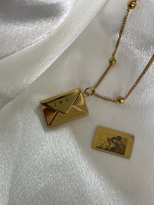 Love letter necklace
