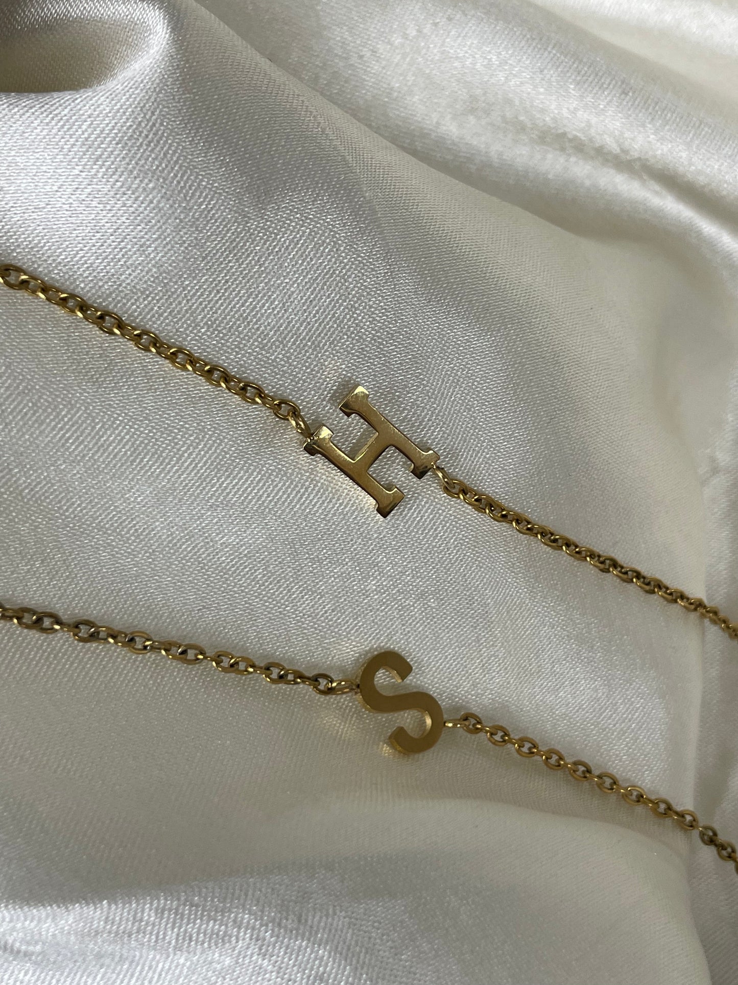 Initial bracelet