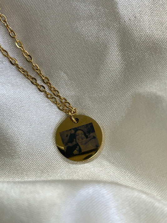Photo necklace