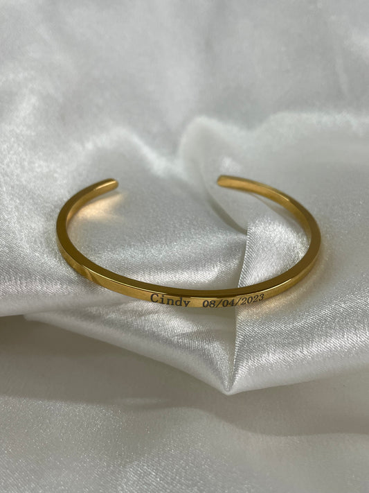 Custom cuff Bangle