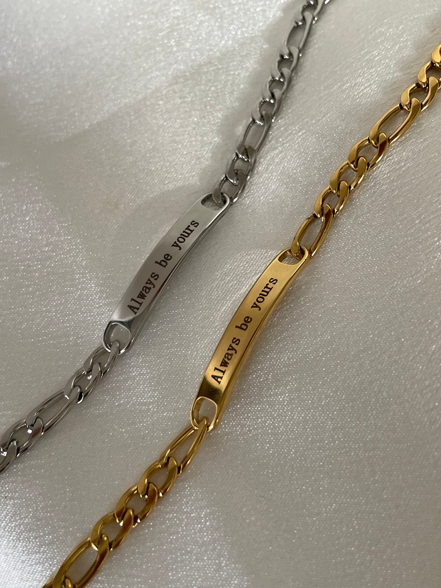 Men custom engraved bracelets