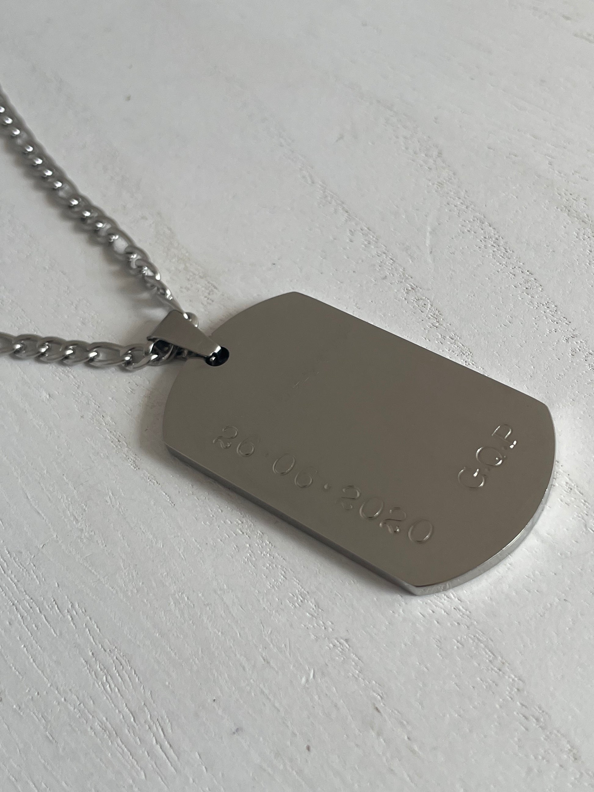 Military tag necklace – Shellbrands