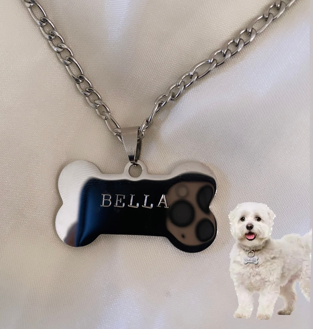 Dogs custom necklaces/tags